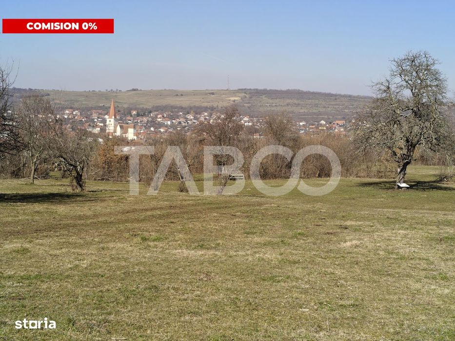 Teren intravilan 5350 mp de vanzare in Cisnadie - Comision 0