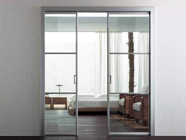 Раздвижные Loft Лофт двери Межкомнатные перегородки Стеклянные-Новинка