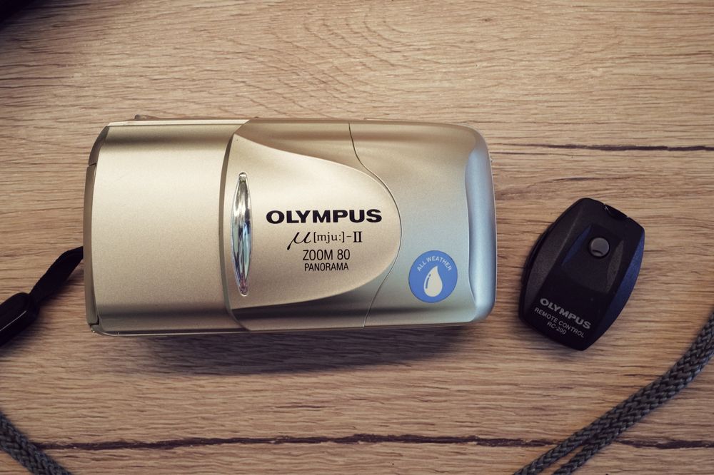 Aparat foto Olympus Mju II 2 Zoom 80 Panorama film point and shot