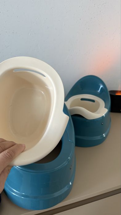 Горшок детский с крышкой