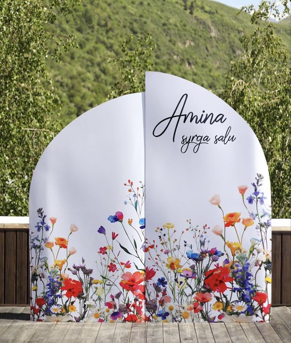 Фотозона свадьба, узату, кудалык.