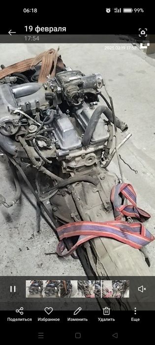 Двигатель с АКПП запчасти продам
