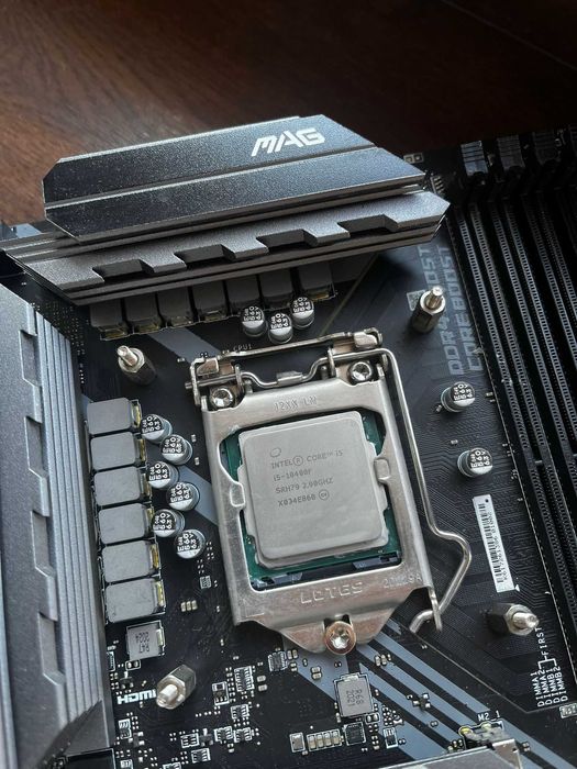 Kit MSI B460 Tomahawk + Intel i5-10400F – Fullbox