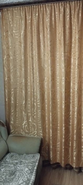 Продам комплект штор.Б/у.