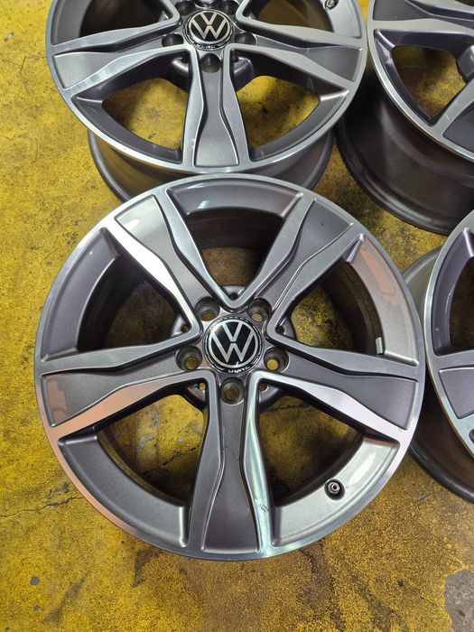 4 Jante Aliaj 5x112 17'' OE VW Golf Passat Touran Sharan Tiguan T-Roc Caddy Scirocco / Skoda Octavia Superb Yeti Karoq Kodiaq