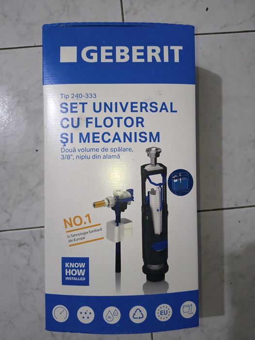 Geberit - set universal wc cu flotor și mecanism