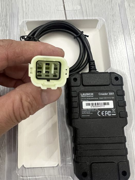 Мото мотоциклы сканер Launch Creader 3001