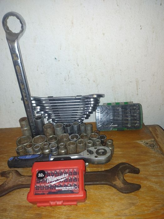 Biți Milwaukee chei fixe tubulare