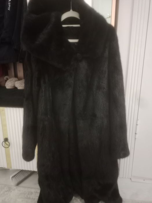 Норковая шуба в хорошем состоянии