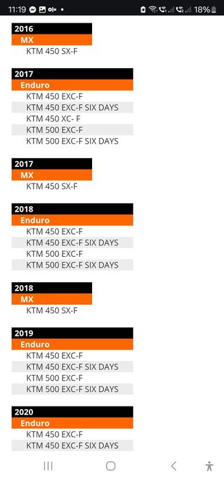 Protectie motor evacuare  KTM EXC 300 250 TPI și 450 500