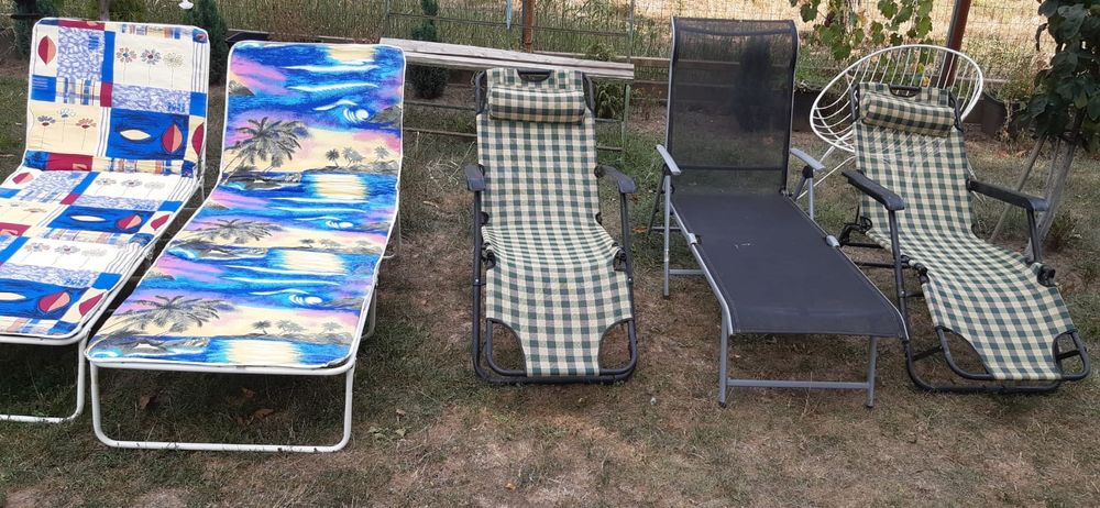 Șezlong Pliabil, mai multe modele