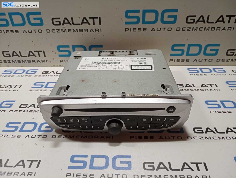 Radio CD Player Radio Renault Megane 3 2008 - 2015 Cod 7641104391 281150743R [M4459]
