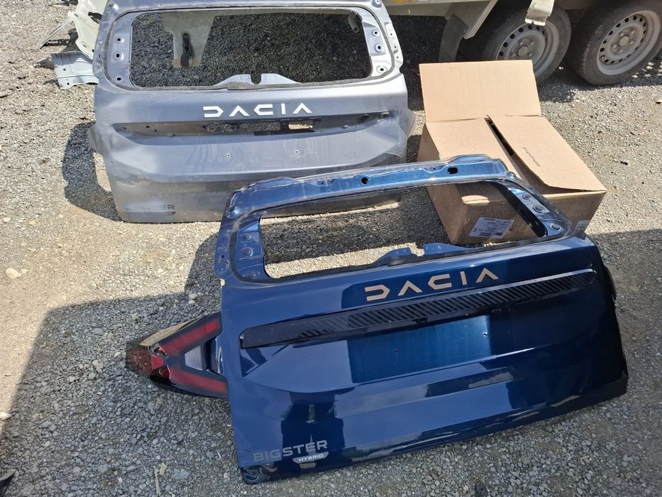 Hayon spateUșa dreapta spate, prag dreapta, cadru lateral stânga, prag stânga ,armatura bara fata Dacia Duster 3, Dacia Bigster