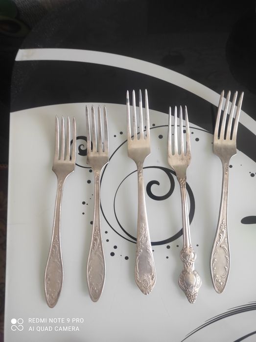 Мельхиоровые приборы