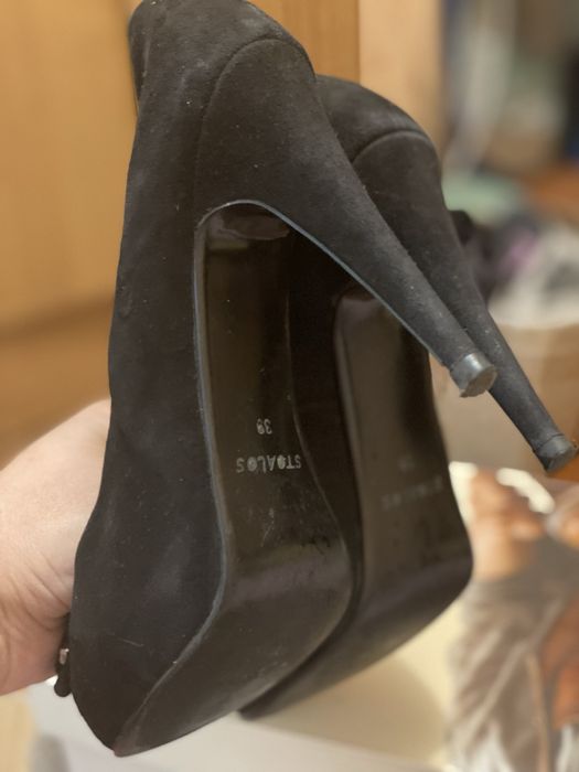 Туфли замша 39 размер