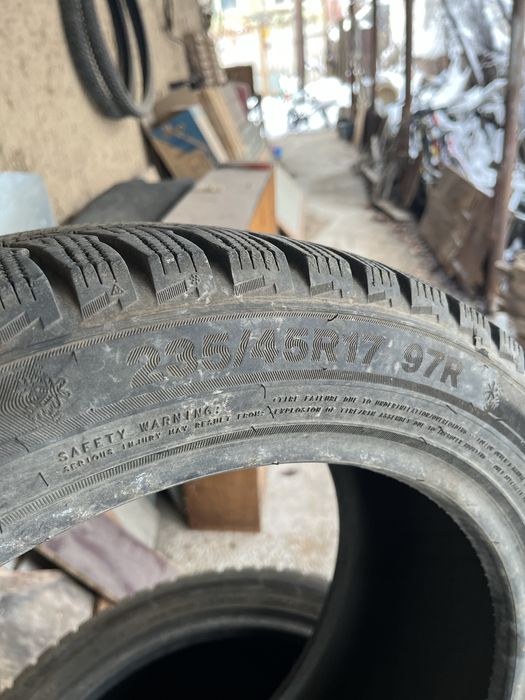 234/45/17 зима пара