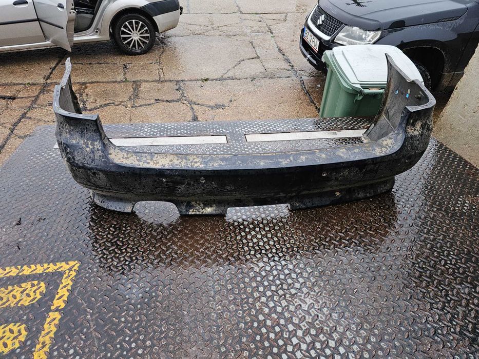 Bara Spate BMW E61  cu gauri pentru senzori si carlig AlbastruMarin