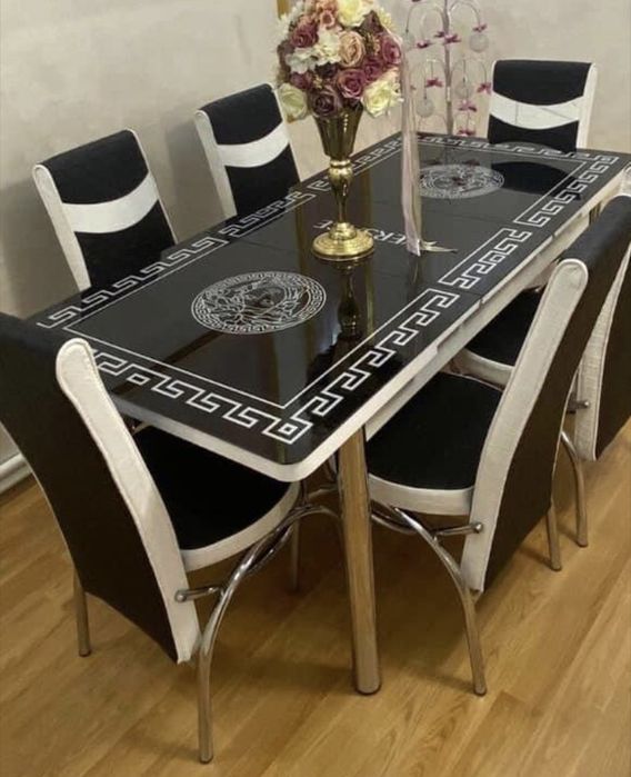 Трапезни маси комплект + 6 стола Супер цени!!!