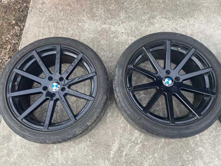 Jante BMW TA-Technix XF2 Bright Black R20 + cauciucuri MAXXIS cadou