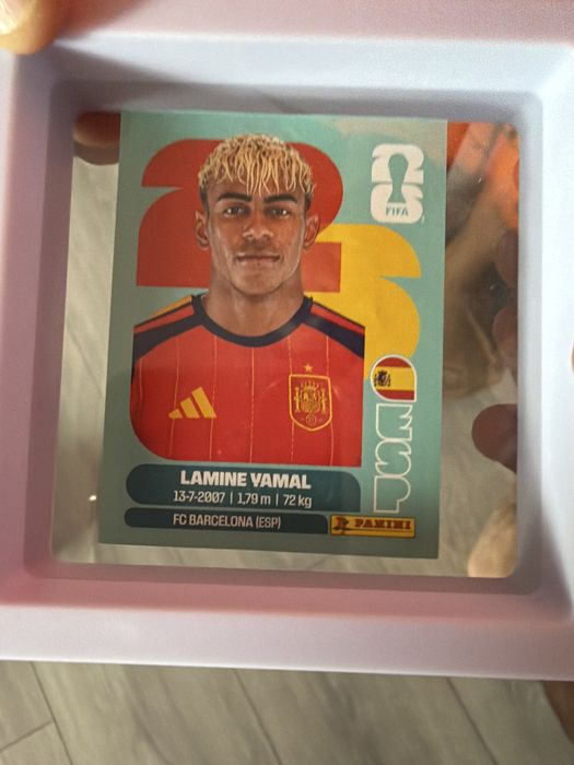 Vand stiker Lamine Yamal , cupa mondiala 2026