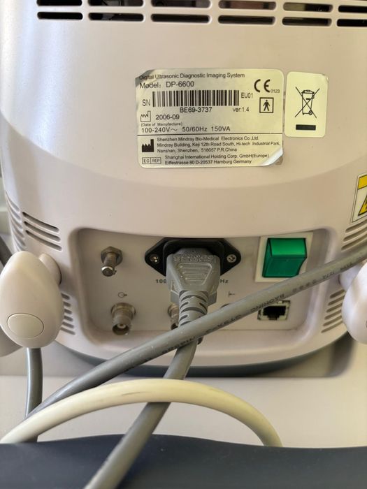 Ecograf Mindray DP-6600 – sondă convexă + sondă liniară NOUĂ