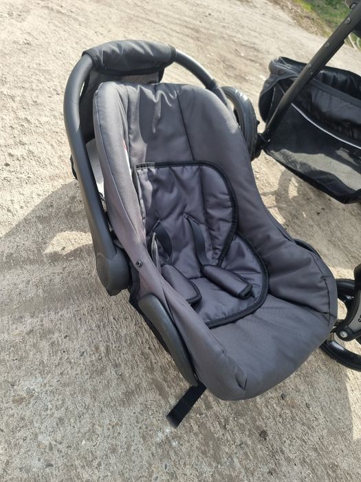 Căruț 3 in 1 Krausman Max Grey