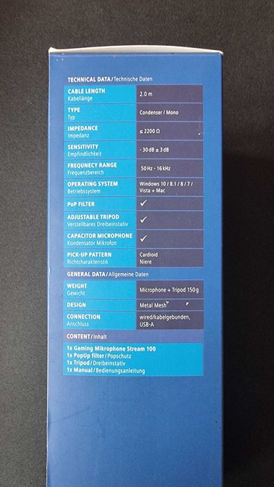 Microfon Urage Stream 100