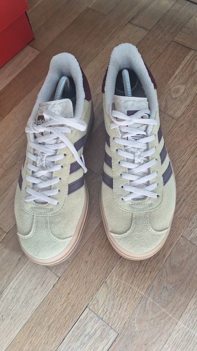 Adidas gazelle bold с дебела подметка
