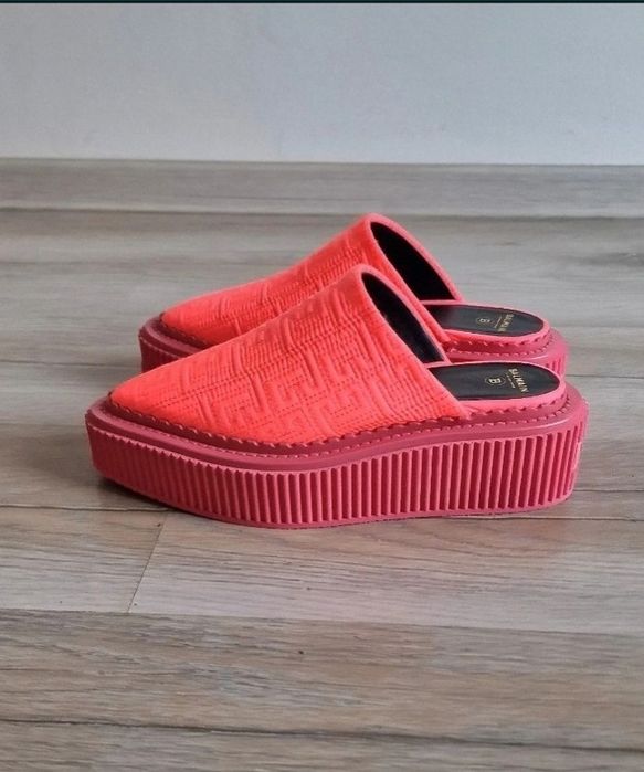 Balmain clogs 37 Noi + factura