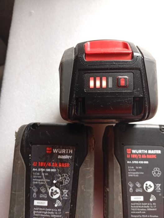 acumulatorii wurth gube 18 v