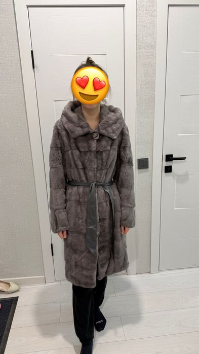 Шуба из финской норки