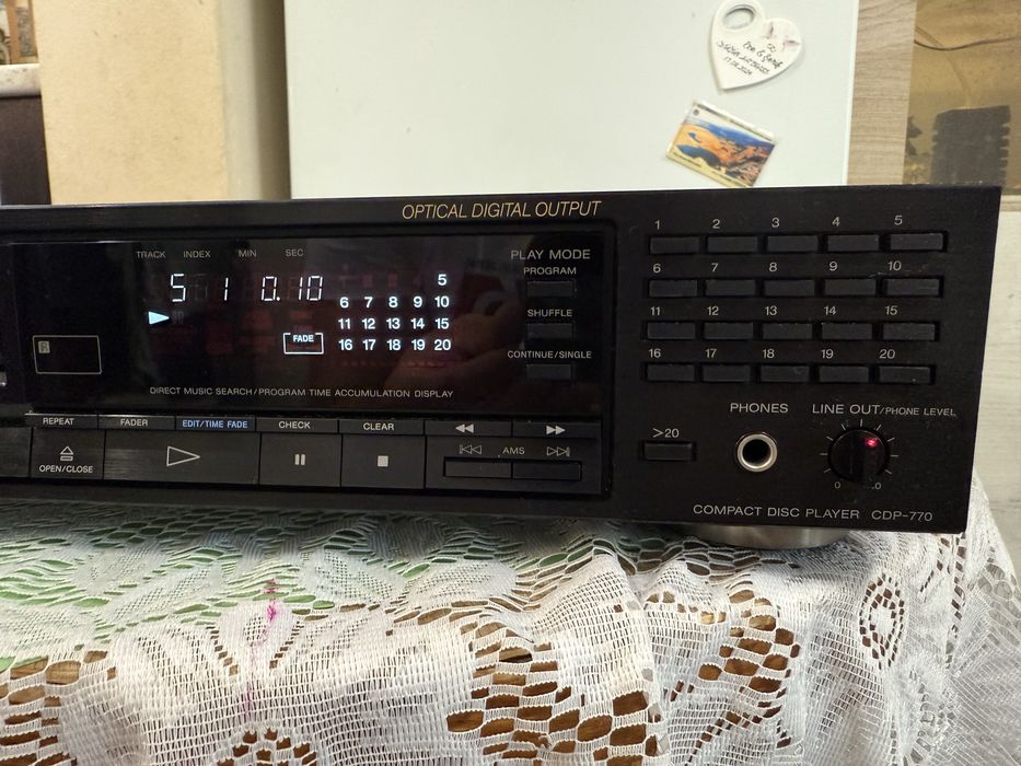 Sony CDP-770 player