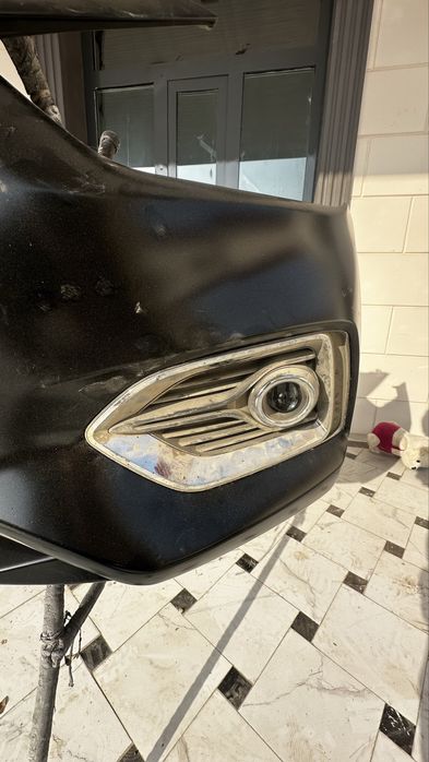 Передний бампер на Hyundai Accent