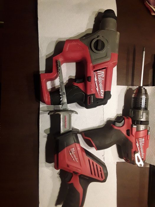 Rotopercutor,filetantă,sabie-M12 Milwaukee starede funcț-estetic 10/10