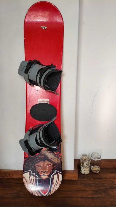 Комплект -160лв Сноуборд 125cm с автомати и обувки Nidecker 38