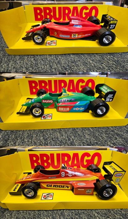 Machete Metal Bburago 1:24 Formula 1 F1 Made in Italy