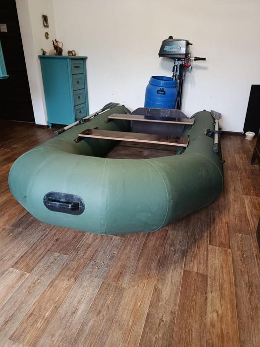 Лодка ПВХ Big boat с мотором