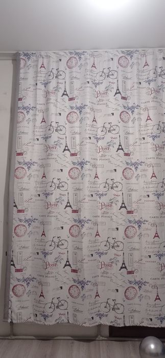 Готовые  шторы с тюлем для спальни