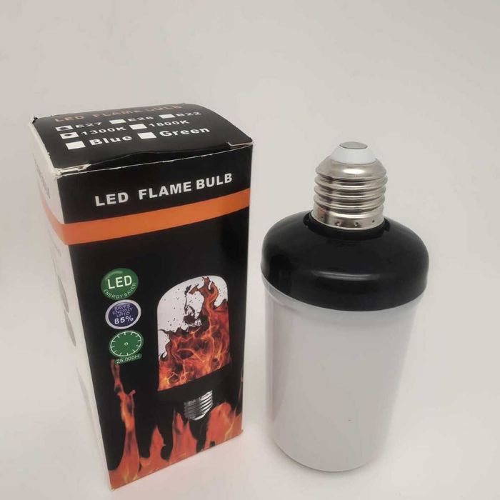 LED Крушка Ефект на Пламък 5W Е27 Е14 Уют Романтика за Дома Градината