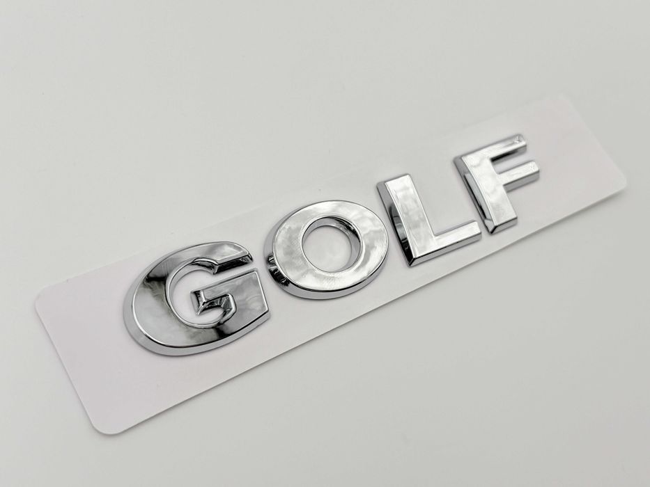 Emblemea Compatibila VW GOLF crom