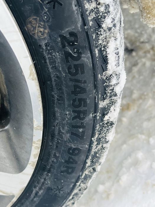 225/45/R17 с покрышкой