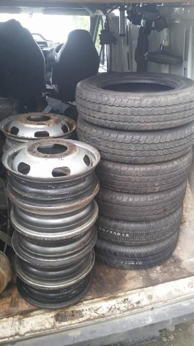 Jante ford transit 2006 2010 punte dubla 2000 2006 6 prezoane r16