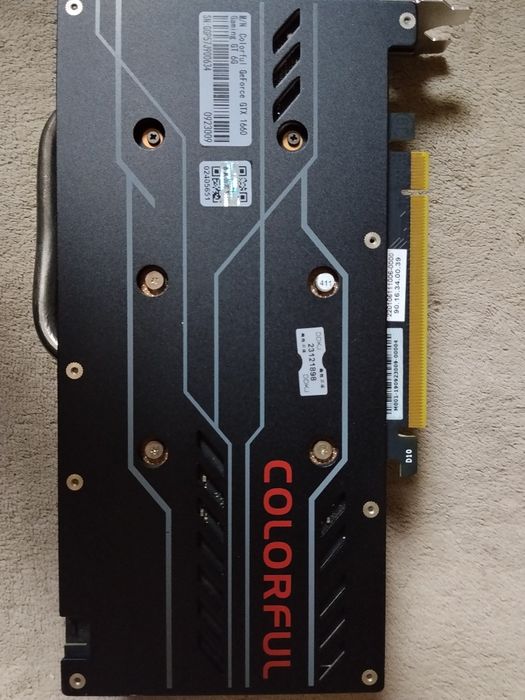Видеокарта 1660 6gb Colorful