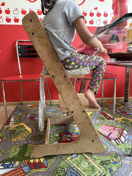 Детский растущий стульчик