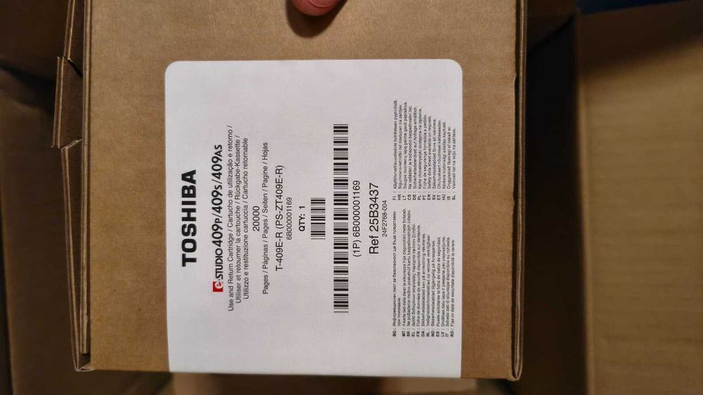 Toshiba Cartus de toner ORIGINAL (20K) Toshiba T-409E-R Black (T409ER, 6B000001169) (T-409ER) - 20.000 de pagini