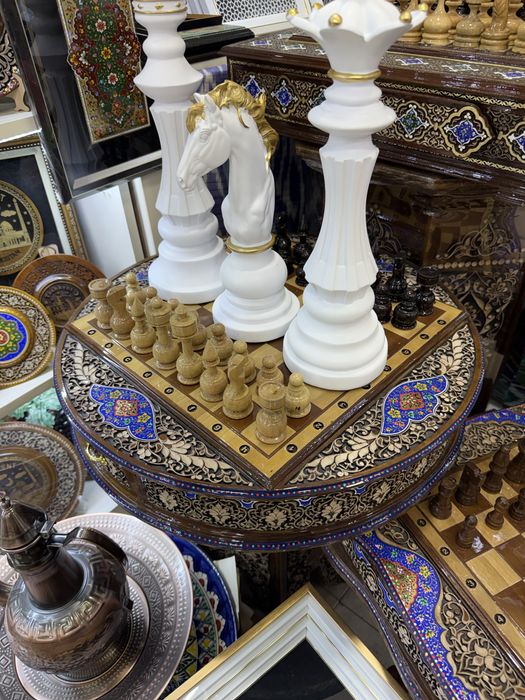 Eksklyuziv O‘zbek milliy shahmat – Sovg‘alik VIP to‘plam