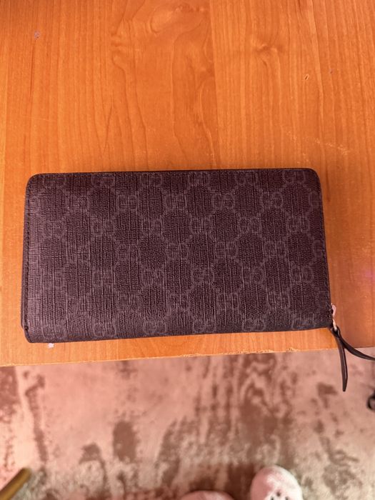 Portofel Gucci Kingsnake Supreme lung - aproape nou, cu serial number.