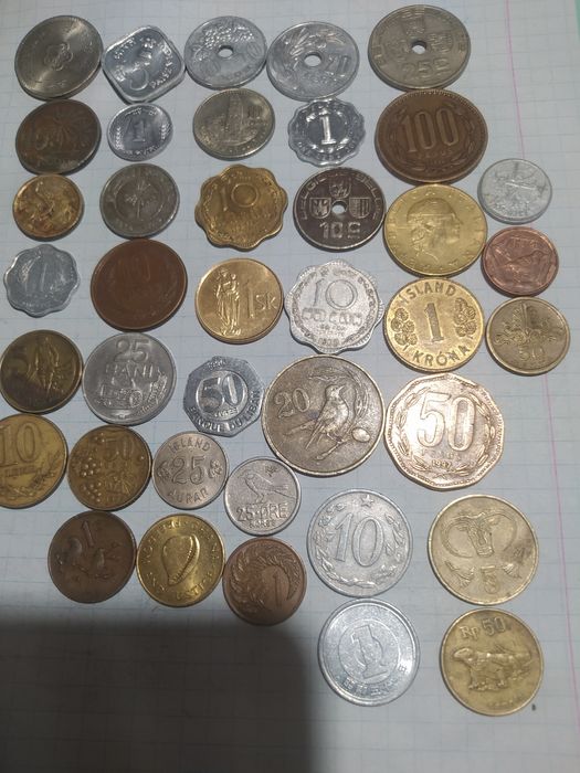 Монеты зарубежные