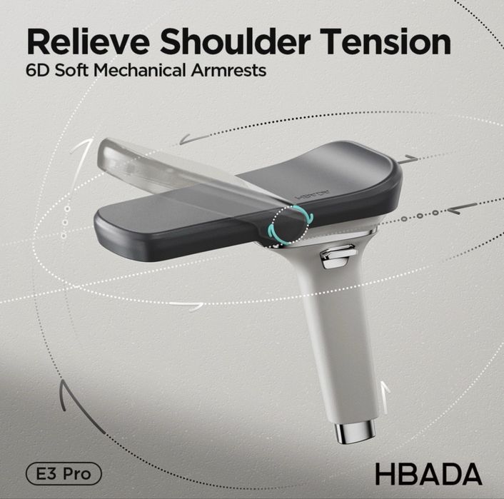 Ергономичен стол HBADA E3 PRO
