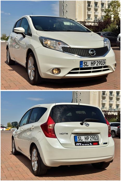 Nissan Note 1.5 dCi Alb Perlat, Piele, Camere 360
